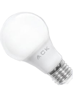 Ack 9W LED Ampül - E27 -4000K - Günışığı