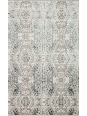 Eko Halı Fresco FS19 Cream Grey Kolay Temizlenebilir Bambu Halı