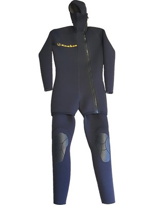 Kraken Islak Elbise Longjhon, 5 mm Çift Parça Fermuarlı, Sheico Neopren Xl