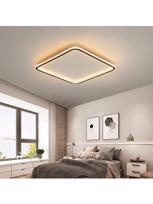 Vonalight Modern Dekoratif Sıva Üstü Içe / Dışa Işıklı Avize 3000K 60*60CM