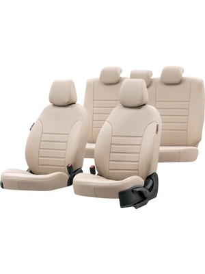 Otom V.w. Polo 2002-2009 Özel Üretim Koltuk Kılıfı Istanbul Design Bej