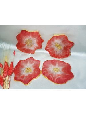 Sultan Tasarım Epoksi Tekli Bardak Altlığı