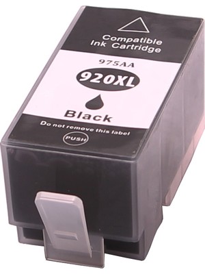 Photo Print HP Officejet 7500/7000/6500/6000 920XL Siyah Yüksek Kapasite Muadil Kartuş