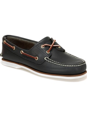 Timberland Classic Boat 2 Eye Lacivert Erkek Marin Ayakkabı