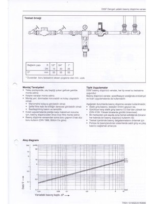 Honeywell D05FS-1 1/2 Honeywell Su Basınç Düşürücü (11/2'' / Maks. 25 Bar)