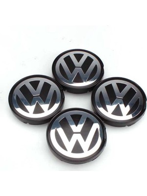 Araba Alışveriş Volkswagen Jetta 2012-2017 Jant Göbeği Kapak Seti (4 Adet)