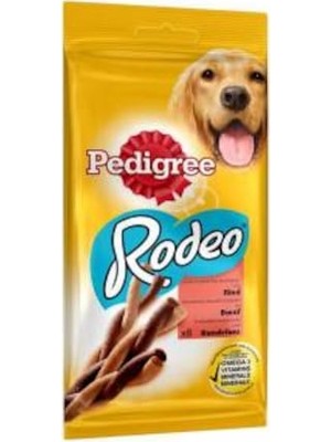 Pedigree Rodeo Sığır Etli Köpek Ödülü 123 gr x 10 Sağlıklı ve Lezzetli Ödül Çubukları