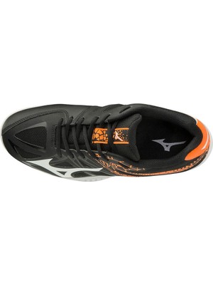 Mizuno Thunder Blade 2 Unisex Voleybol Ayakkabısı Siyah / Turuncu