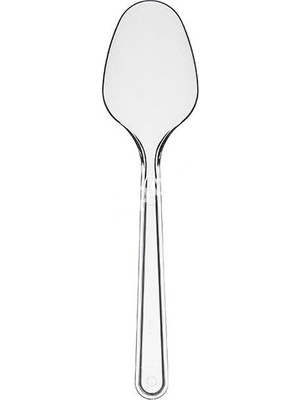 Lüks Plastik Kaşık 50 Li