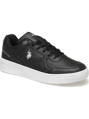 U.S. Polo Assn. Lee Siyah Erkek Sneaker Ayakkabı