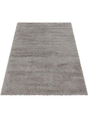 Carpettex Süpersoft Yumuşak Shaggy Halı 3 cm Hav Yüksekliği Düz Bej