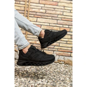 Siyah Siyah Erkek Sneaker 00122021