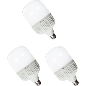 LED Torch Ampul 50 Watt Beyaz Işık  Aydınlatma Lambası 3 Ad