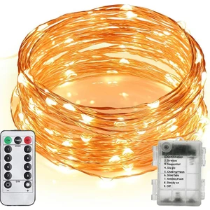 Peri Tel LED Işık Kumandalı Animasyonlu Pilli LED