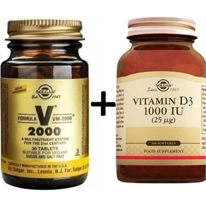 Vm 2000 30 Tablet + Solgar D3