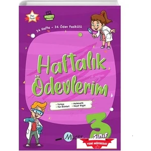 Mucit Yayınları 3. Sınıf Haftalık Ödevlerim Tüm Dersleri