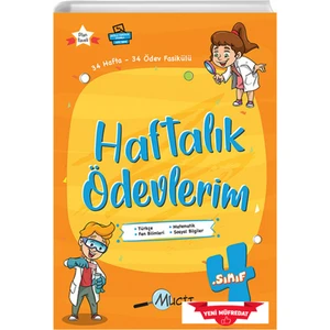 Mucit Yayınları 4. Sınıf Haftalık Ödevlerim Tüm Dersler