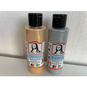 Altın Yaldız + Gümüş Akrilik Boya 70 ml