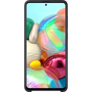 Galaxy A71 Silikon Kılıf - Siyah EF-PA715TBEGWW