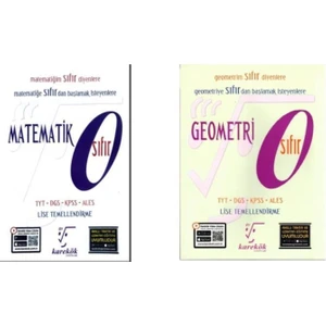 Karekök Yayıncılık 2021 Matematik - Geometri Sıfır Seti