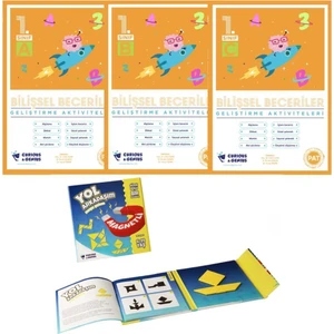 Curious & Genius 1. Sınıf Bilişsel Beceriler Seti + Tangram Oyunu