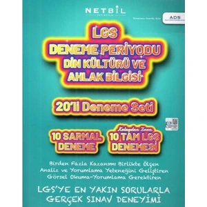 Netbil Yayınları Lgs Deneme Periyodu Din Kültürü ve Ahlak Bilgisi
