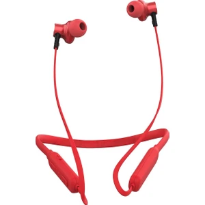 Lotus Kırmızı Boyun Askılı Mıknatıslı Kulak Içi Kulaklık SN-XBK02