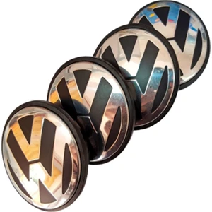 Blueoto Vw Passat Jetta 2010-2019 Jant Göbeği Kabartmalı Göbek Dış Çapı 65 mm (4'lü Set)