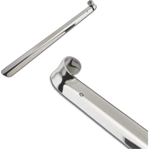 Uzun Kerata Ayakkabı Çekeceği Metal Kalın Çelik Kerata Krom 40 cm