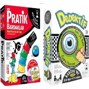 Dedektif + Pratik Bardaklar