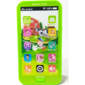 Can Ali Toys Oyuncak Dokunmatik Cep Telefonu Türkçe Sesli 12 Fonksiyonlu