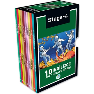 Stage 4 İngilizce Hikaye Seti 10 Kitap Takım