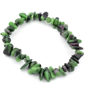 Kırık Taş Doğal Anyolit Taşı Bileklik