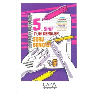 Çap Yayınları 5. Sınıf Tüm Dersler Soru Bankası Yayınları