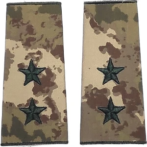 Seyhan Askeri Malzeme  Yeni Kamuflaj Üsteğmen Rütbesi