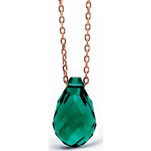 Argentum Concept Gümüş Zincirli Kristal Kuvars Kolye
