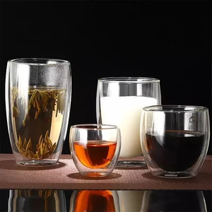 Çift Cidarlı Kupa 450 ml 2 Adet