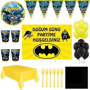 Afişli Doğum Günü Parti Süsleri 24 Kişilik