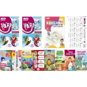 Öğretmen Evde Yayınları 1. Sınıf Yarıyıl Tatil Seti