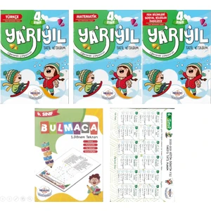 Öğretmen Evde Yayınları 4. Sınıf Yarıyıl Tatil Kitabı