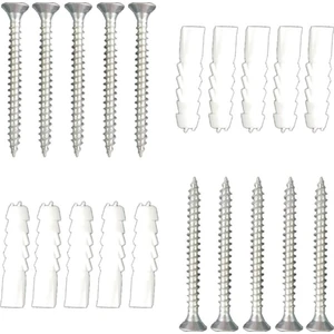 Azm Hırdavat Vidal ve Dübel Seti 25 Ad 5X50 Vida 8 mm Plastik Dübel