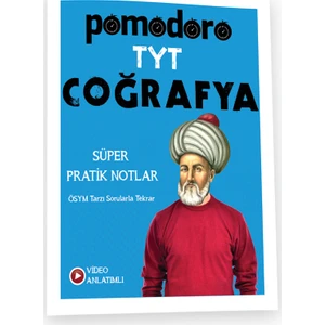 Pomodoro Eğitim Yayınları TYT Coğrafya Konu Soru Süper Pratik Notlar