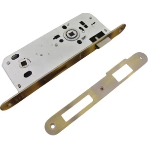 Azm Hırdavat Dooraks Antik Sarı Rulmanlı Oval Wc Kilidi 40 mm