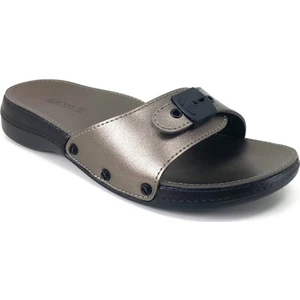 6500-MINELLI Ceyo Kadın Terlik-Platin