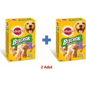 Biscrok 2X500 gr Köpek Ödül Bisküvi