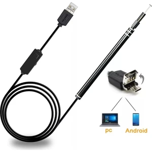 Kulak Muayene Endeskop Kamera 720P 3-In-1 USB Görsel Kulak Temiz