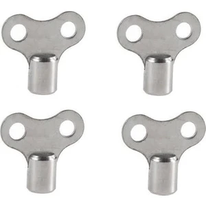 Kalorifer Petek Radyatör Havlupan Hava Alma Anahtarı Krom Purjör 4'lü