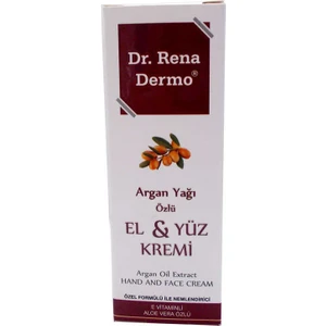 Dr. Rena Dermo Argan Yağı Özlü El ve Yüz Kremi 150ML