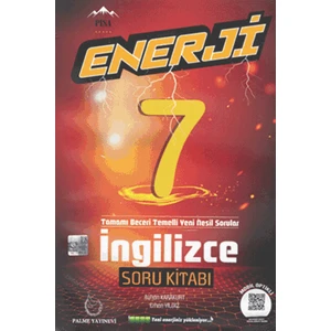 Palme Yayıncılık 7. Sınıf Enerji İngilizce Soru Kitabı