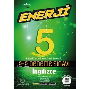 Palme Yayıncılık 5. Sınıf Enerji İngilizce 5+5 Deneme Sınavı